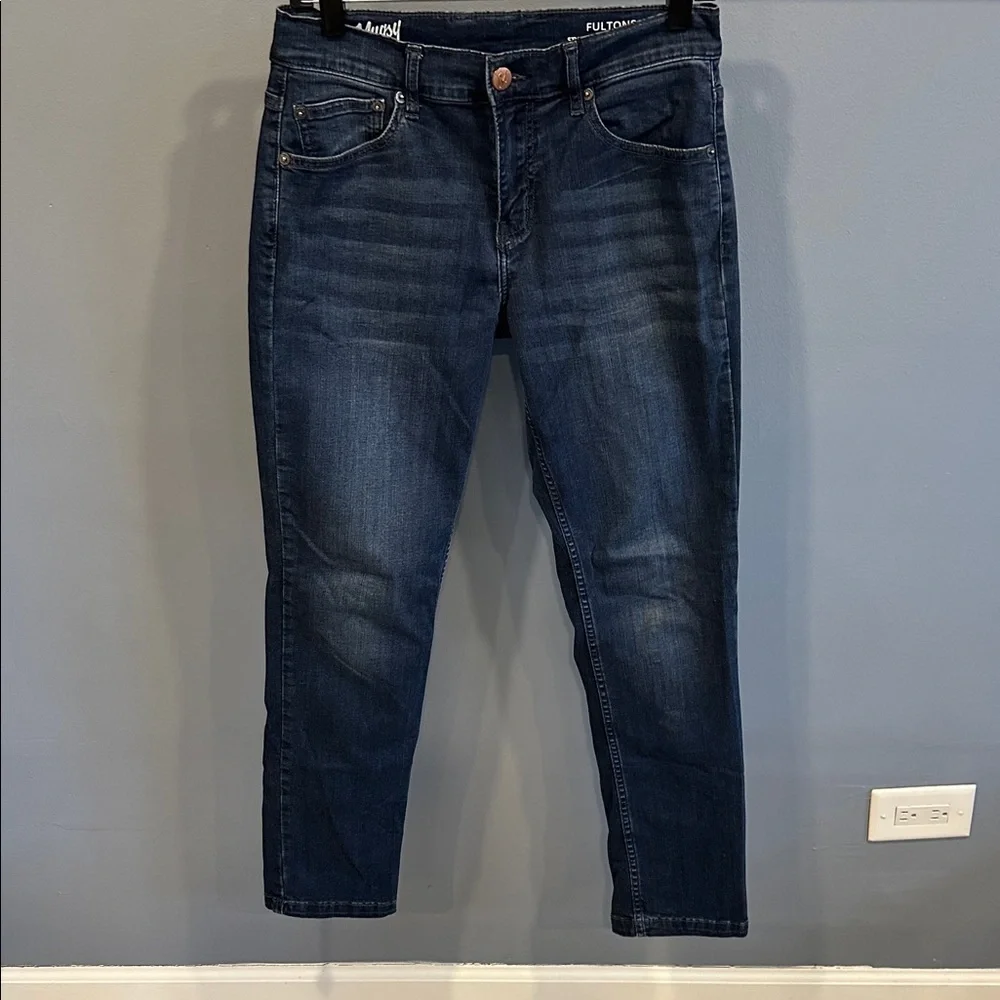 Mugsy Fultons Super Stretch Men's Jeans Dark Wash Size 30 FLX3NFU